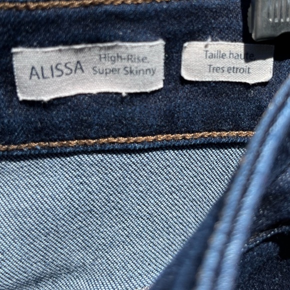 Mavi Alissa tall high rise super skinny jean 26/32 - Picture 2 of 16